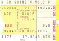 Ticket Stubs